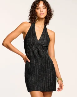 Sale Madi Sparkle Pleated Mini Dress Dresses