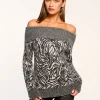 Discount Maisha Off-The-Shoulder Sweater Tops | Sweaters