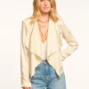 Fashion Maleah Ruffle Jacket Jackets