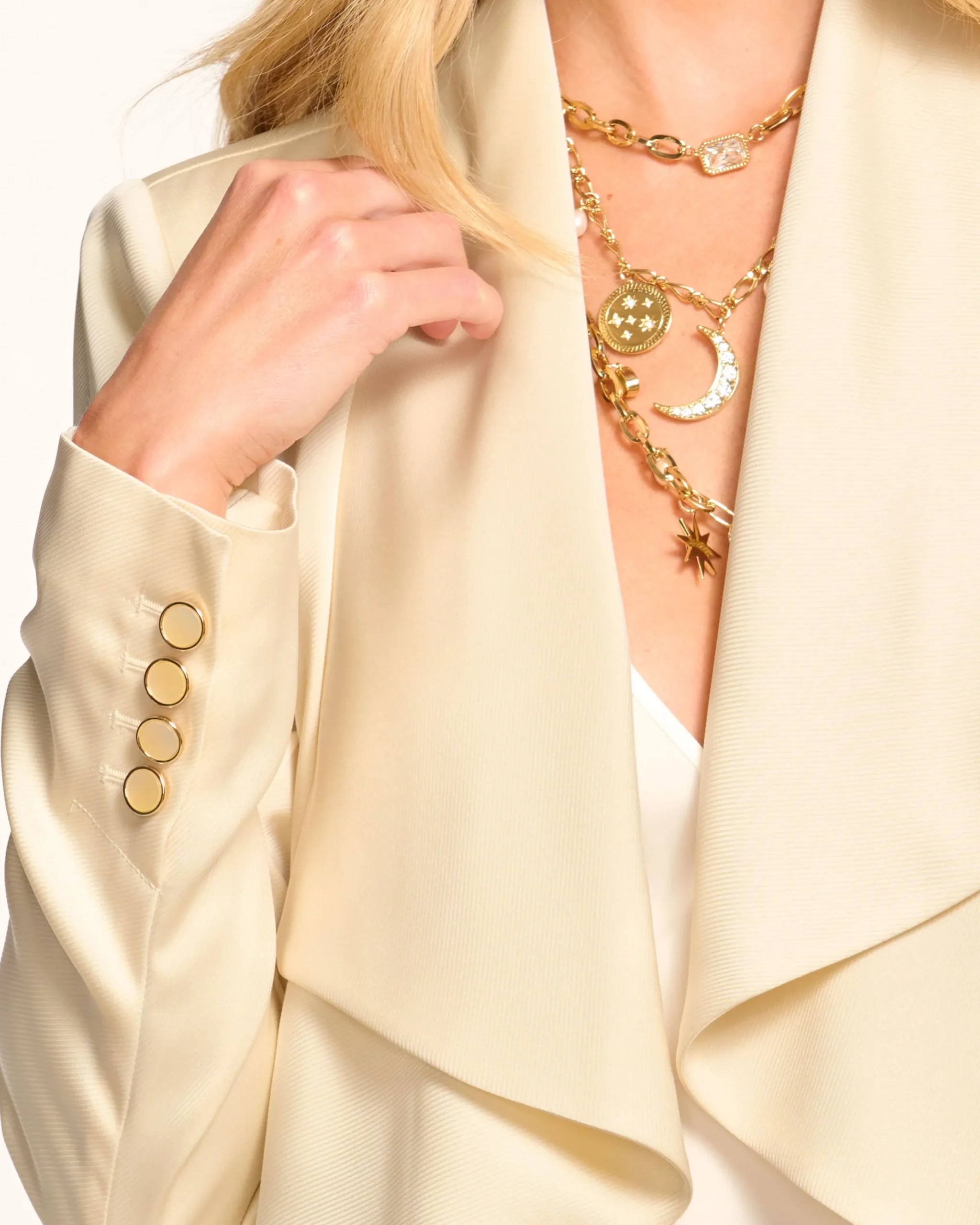 Fashion Maleah Ruffle Jacket Jackets