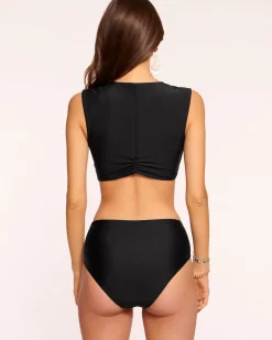 Fashion Marjorie High Waisted Bikini Bottom Swim & Coverups