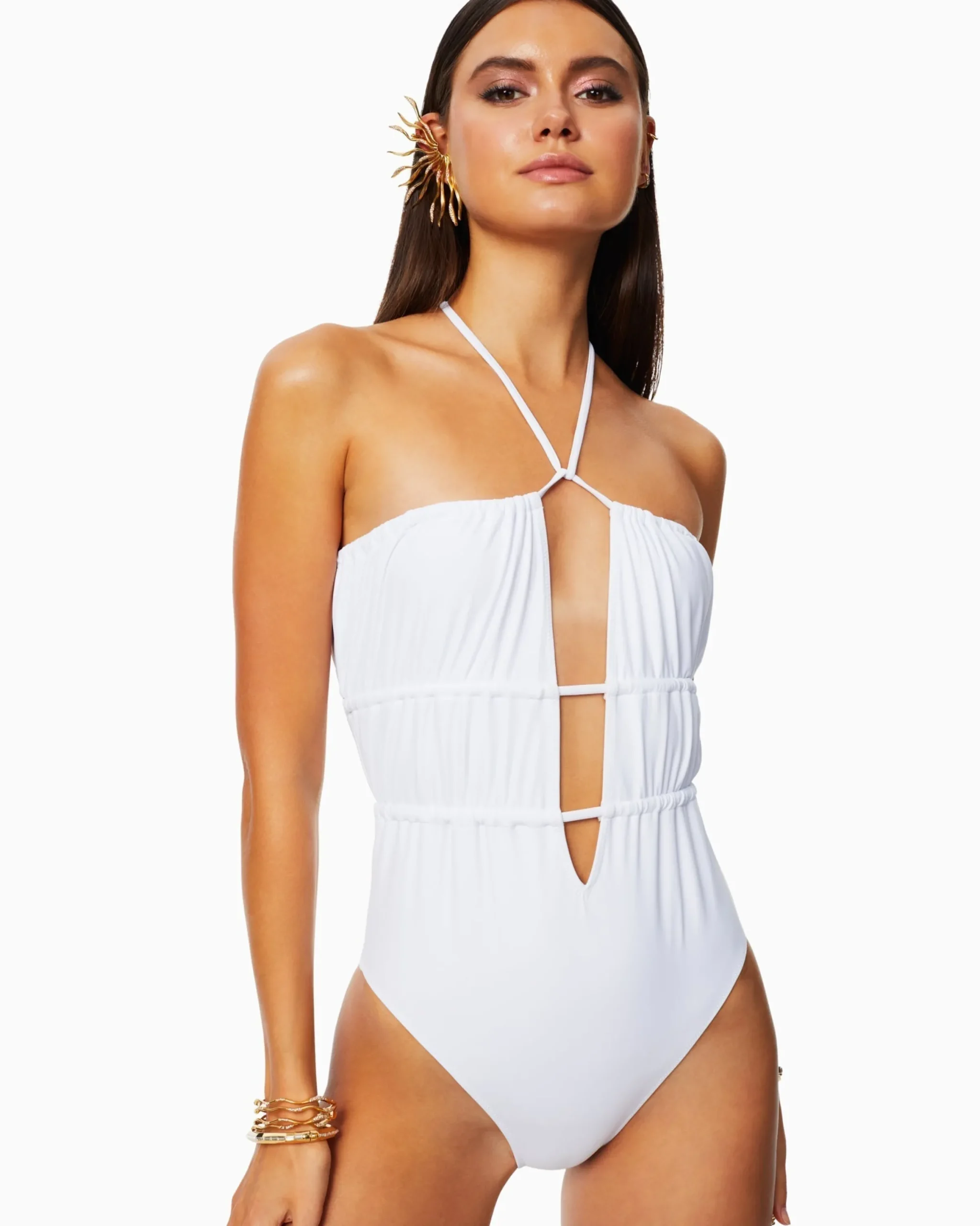 Discount Marta Strapless One Piece Swimsuit Swim & Coverups