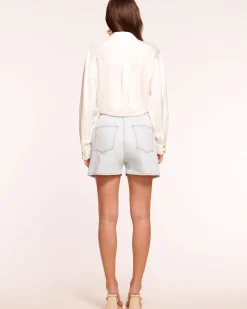 New Matie Relaxed Denim Mini Short Denim | Bottoms