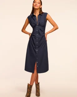 Outlet Mihal Cotton Poplin Midi Dress Dresses