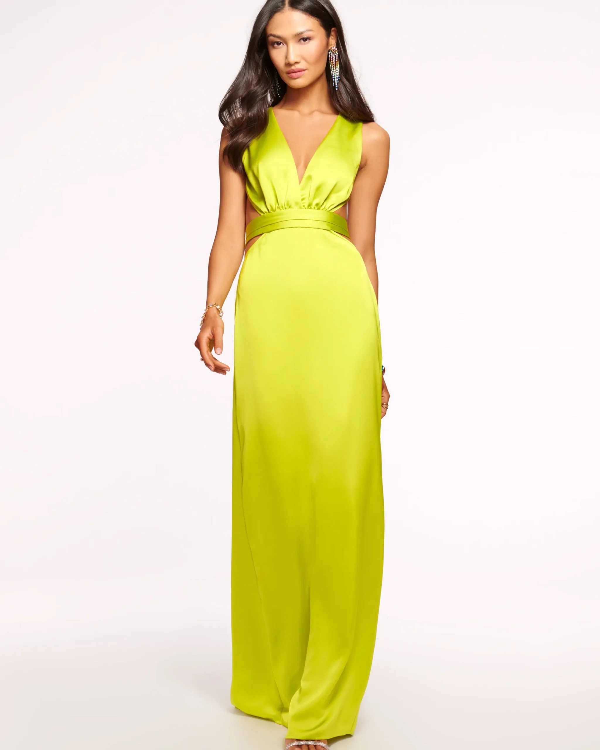 Online Milan Open Back Gown Dresses