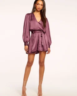 New Montana Puff Sleeve Mini Dress Dresses