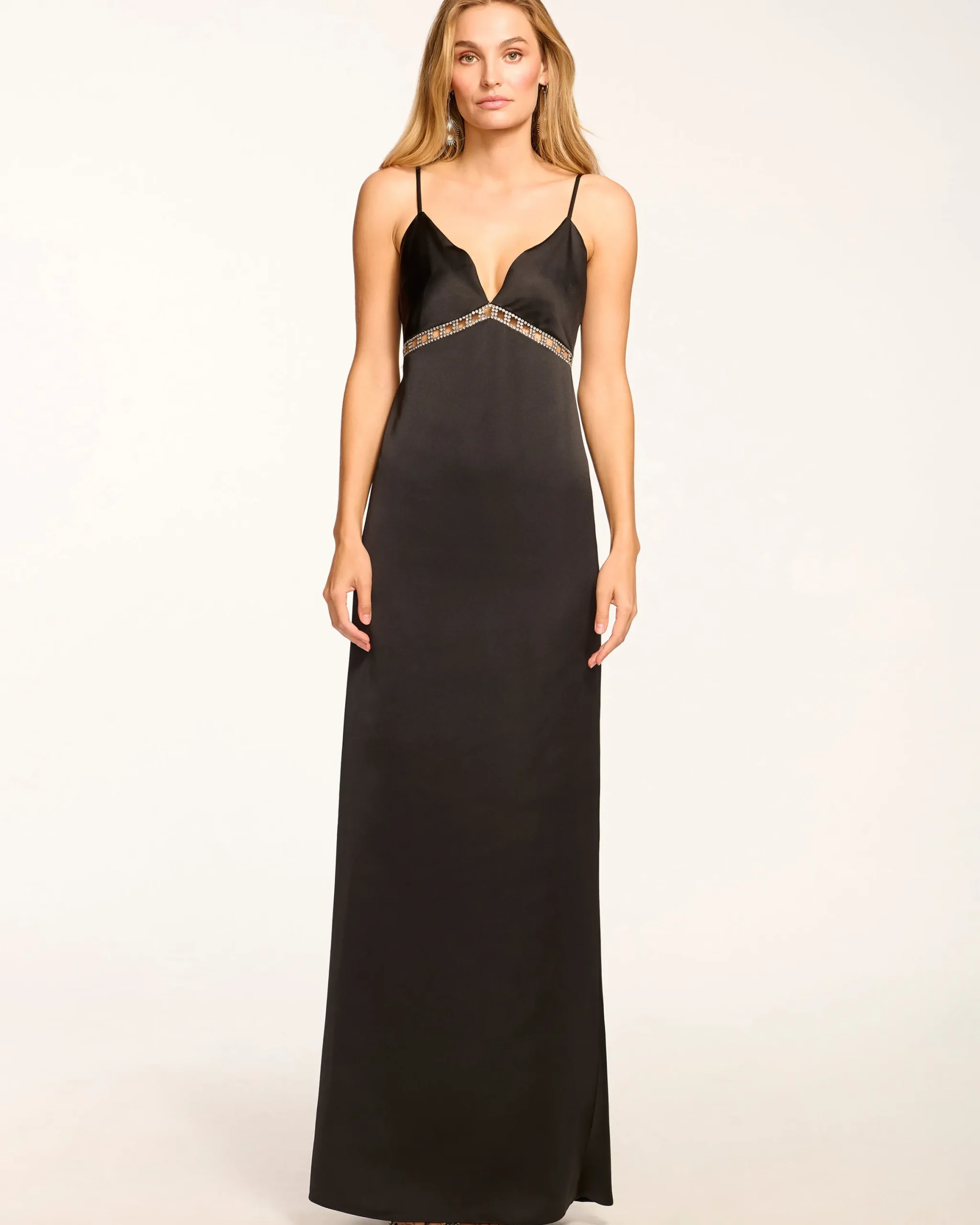 New Mosby Embellished Empire Waist Gown Dresses