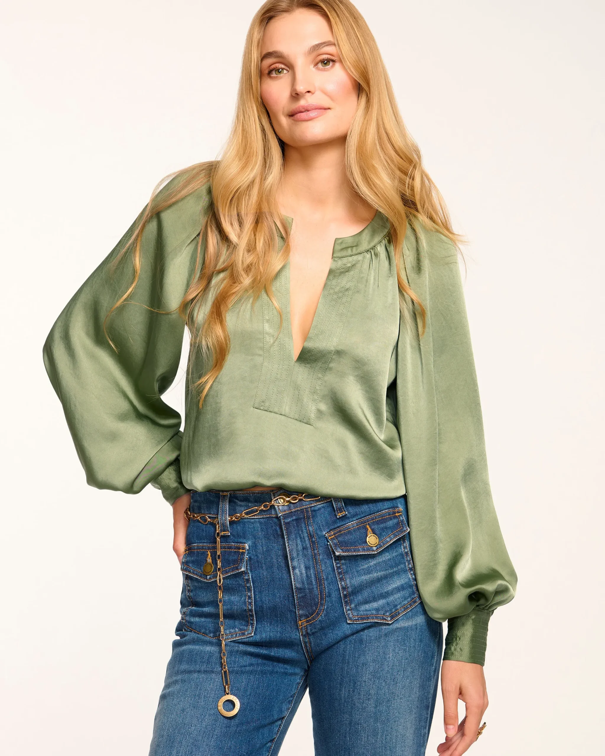 New Nevada Puff Sleeve Blouse Tops
