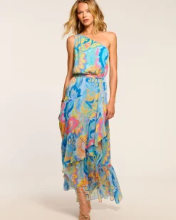 Outlet Nicola One-Shoulder Maxi Dress Dresses