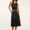 Best Nikia V-Neck Midi Dress Dresses