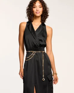 Best Nikia V-Neck Midi Dress Dresses