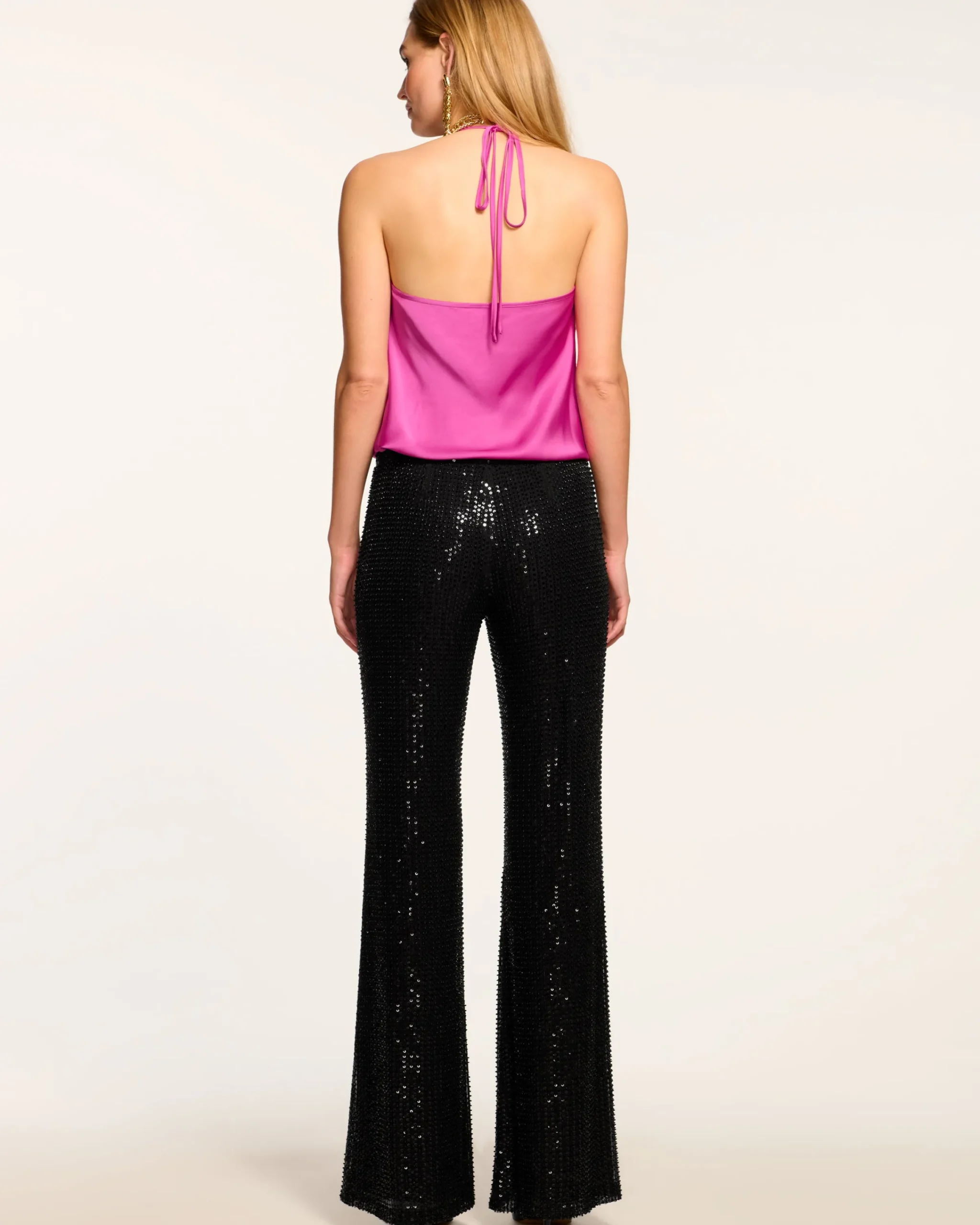 Sale Olivian Beaded Flare Pant Bottoms