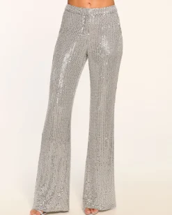 Sale Olivian Beaded Flare Pant Bottoms