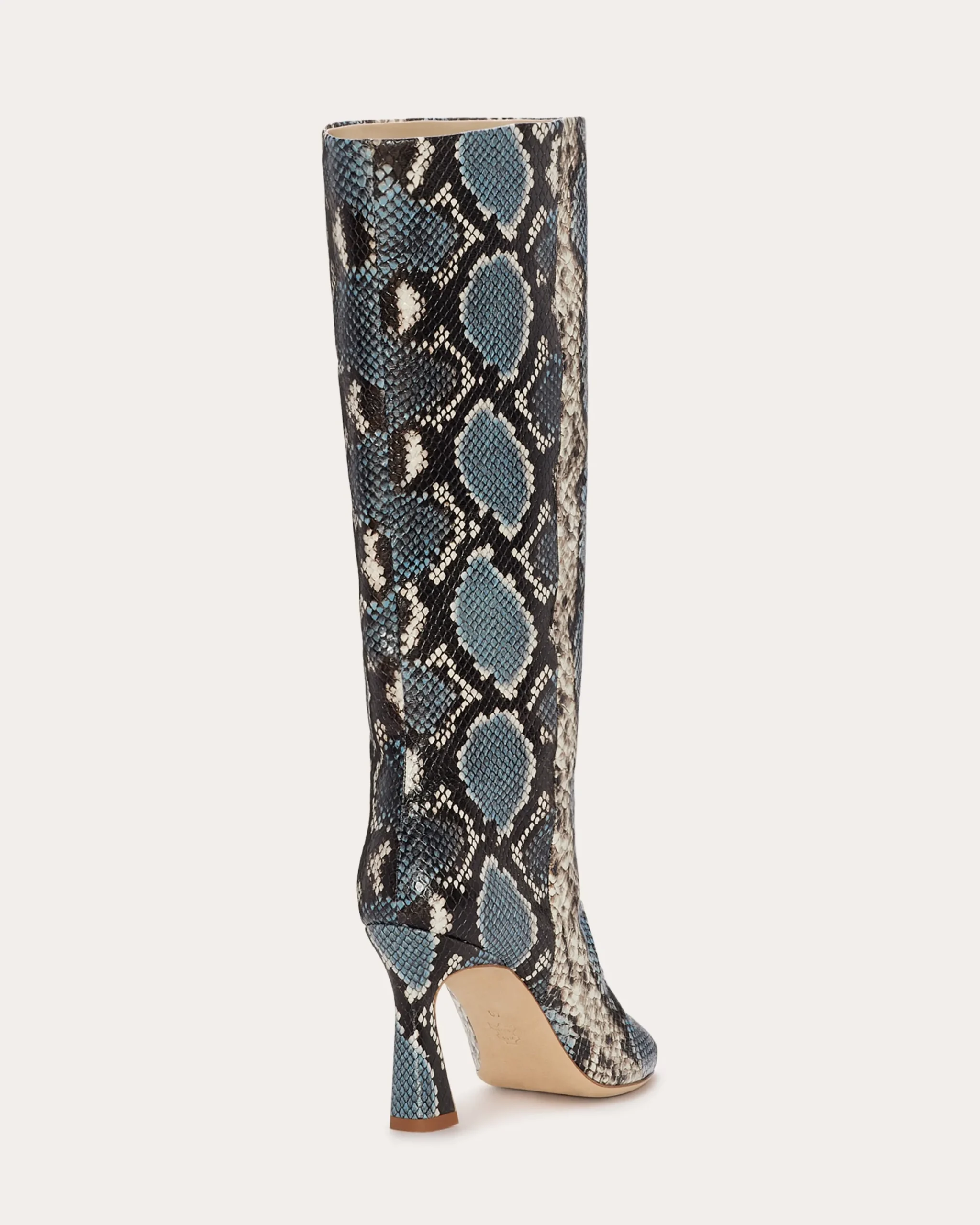 Online Queen Heeled Snake Boots Shoes