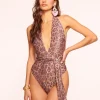 Outlet Raquel V-Neck One Piece Swimsuit Swim & Coverups
