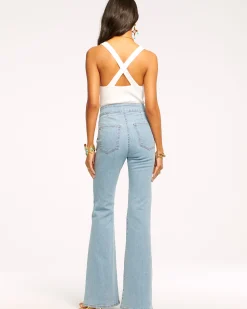 Clearance Romee High Waisted Flare Jean Denim | Bottoms