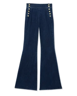 Clearance Romee High Waisted Flare Jean Denim | Bottoms