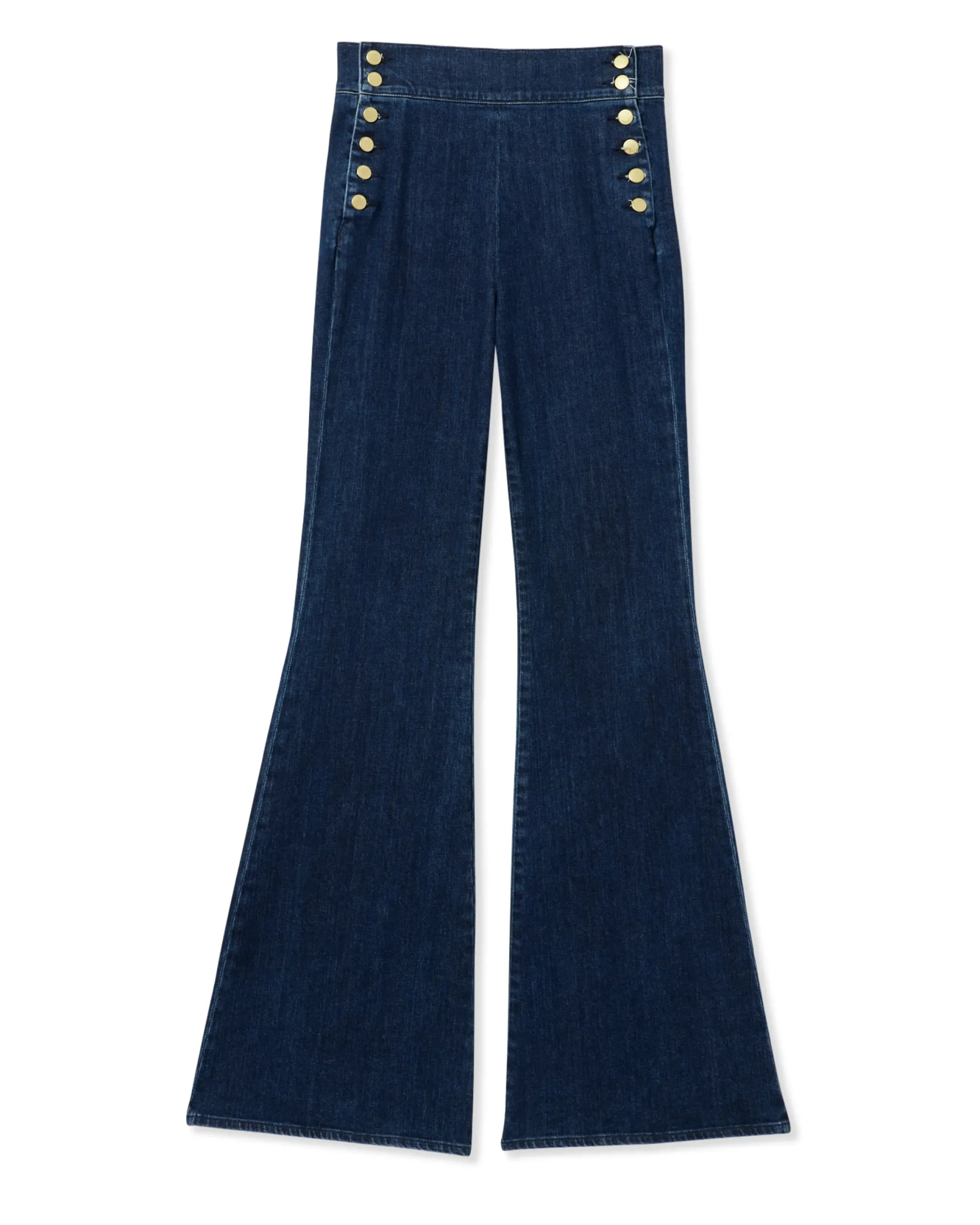 Clearance Romee High Waisted Flare Jean Denim | Bottoms