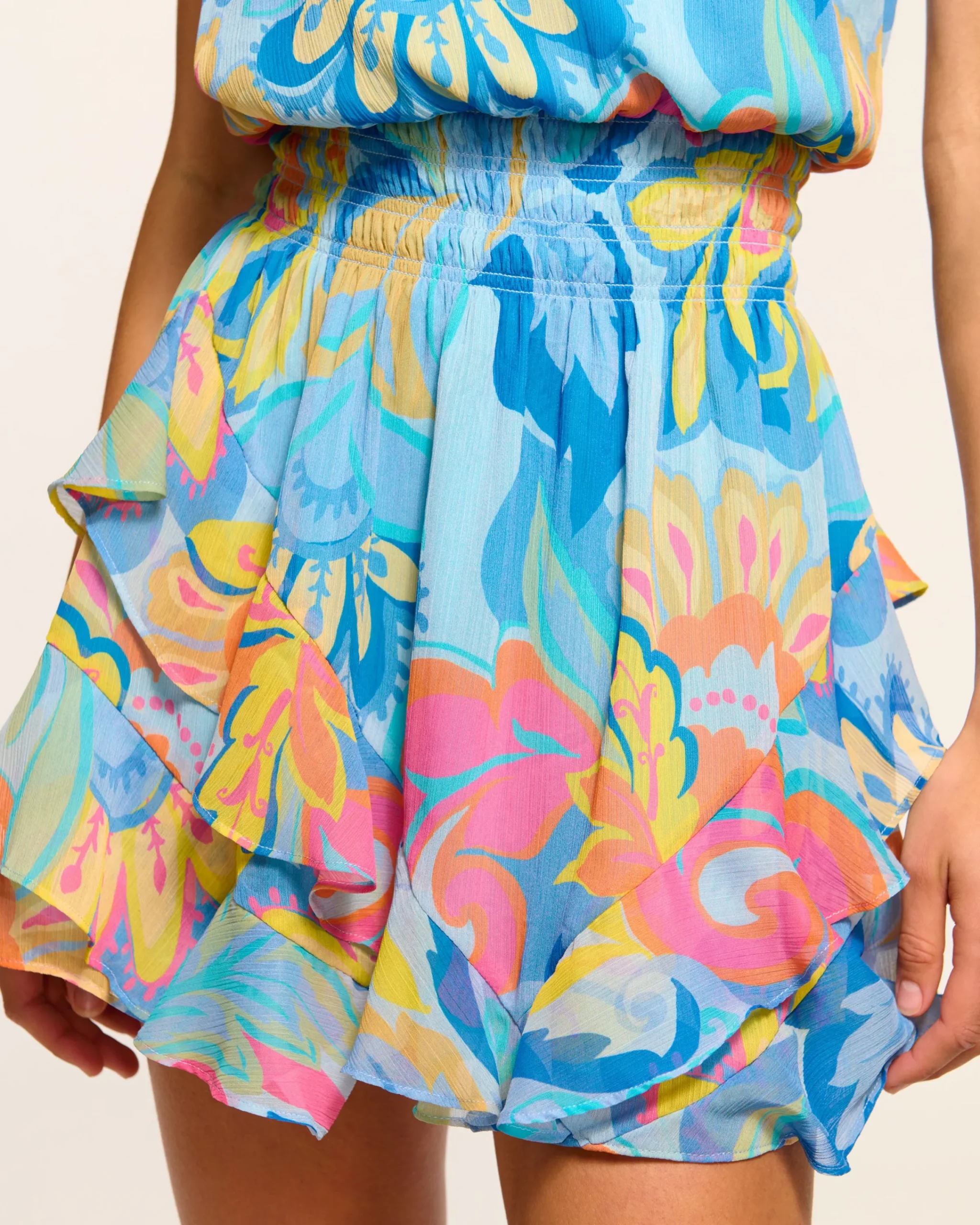 Clearance Simone Smocked Mini Dress Dresses