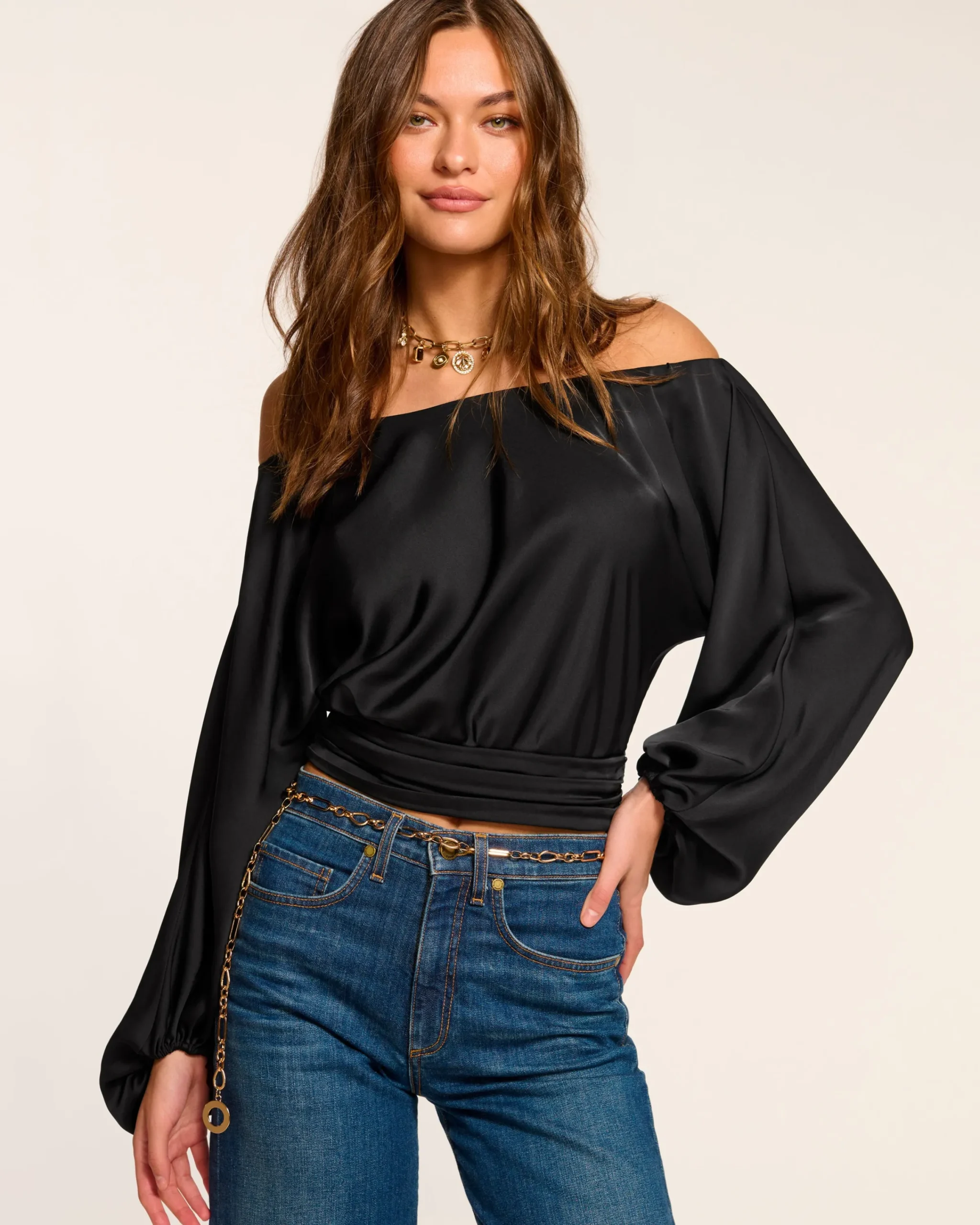 Fashion Sonja Off-The-Shoulder Top Tops