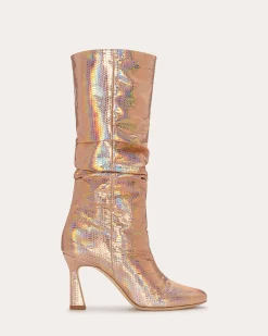Hot Squeen Heeled Boots Shoes