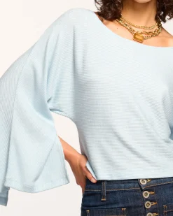 Clearance Suzy Boatneck Rib Knit Top Tops | Sweaters
