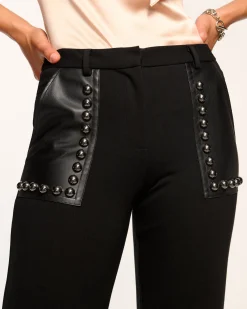 New Tashuna Studded Ponte Pant Bottoms