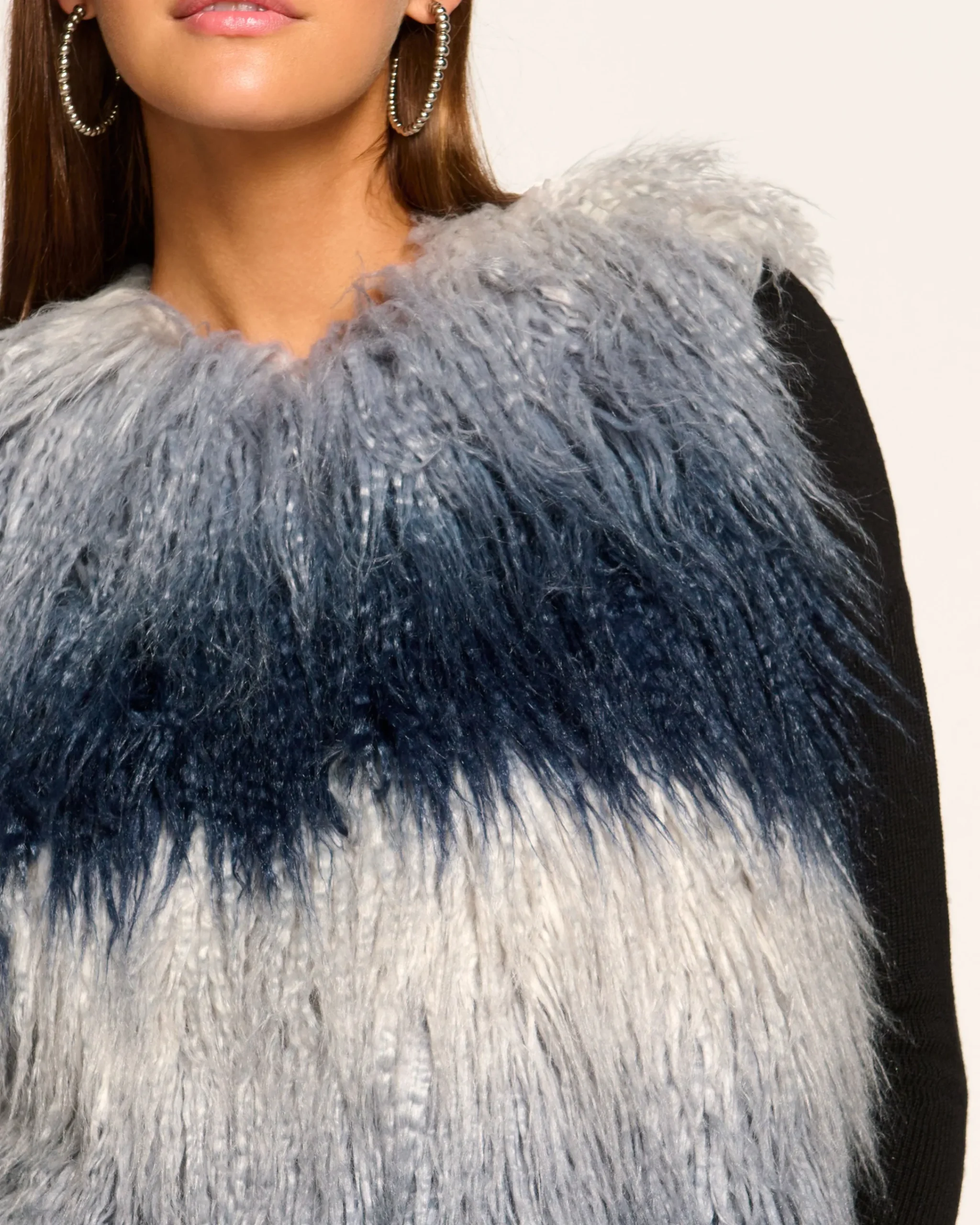 Sale Walter Faux Fur Vest Jackets