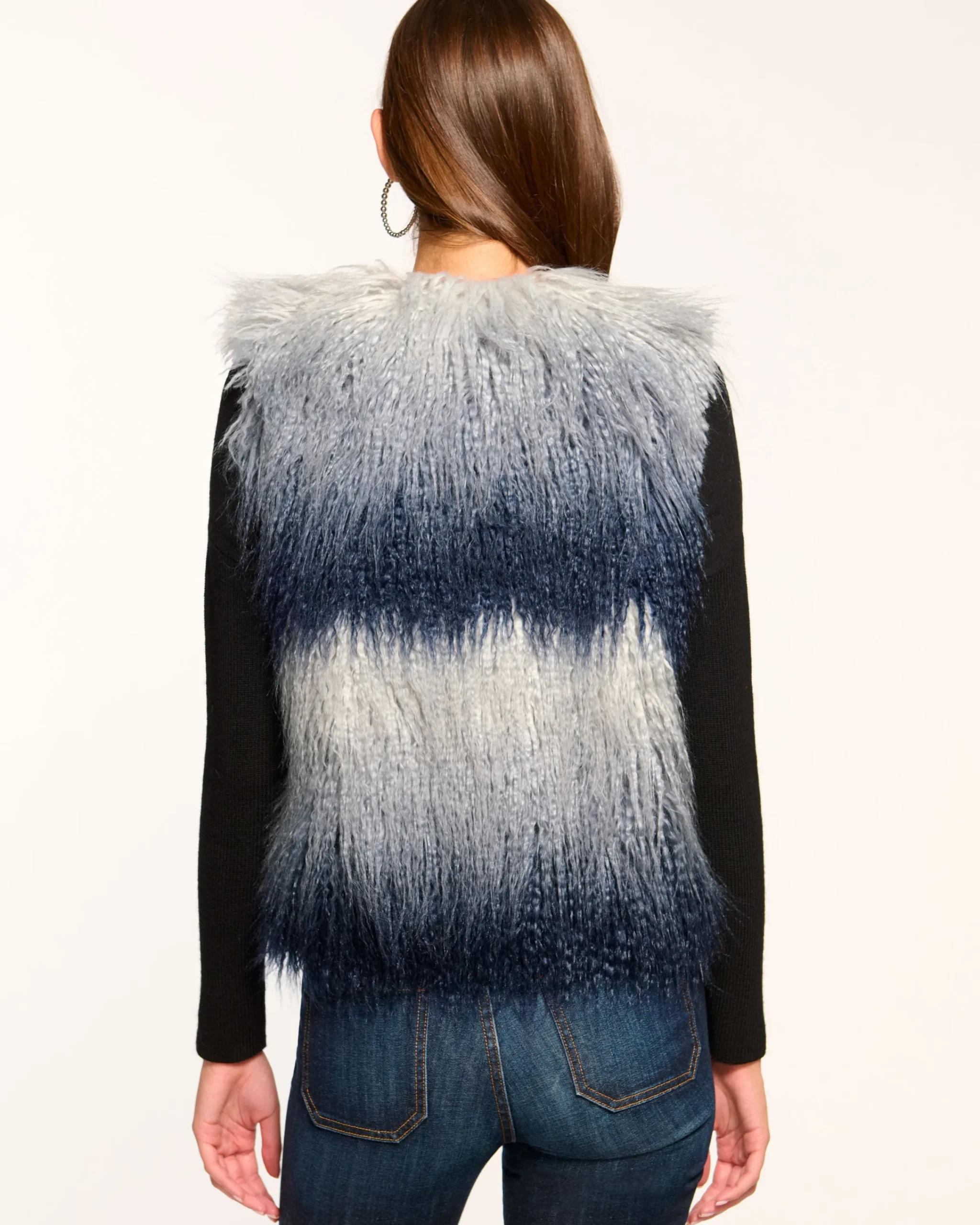 Sale Walter Faux Fur Vest Jackets