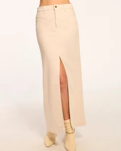 Best Xavier Denim Maxi Skirt Denim | Bottoms