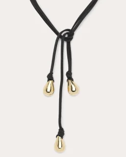 Discount Yara Suede Tie Necklace Jewelry